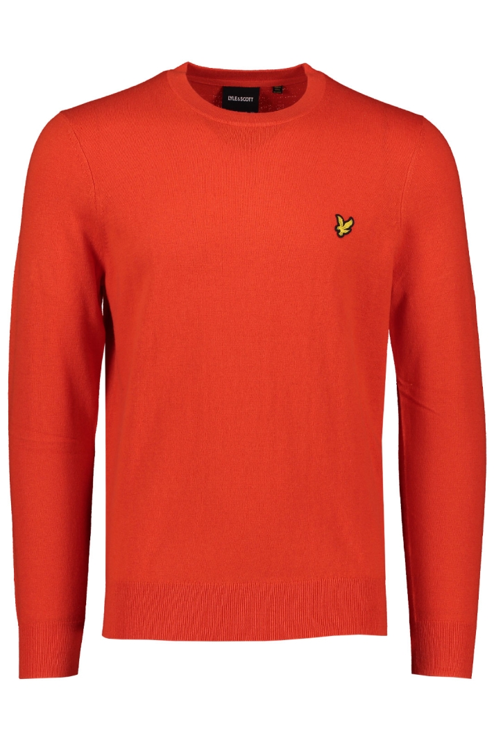 Cotton Merino Crew Neck Jumper