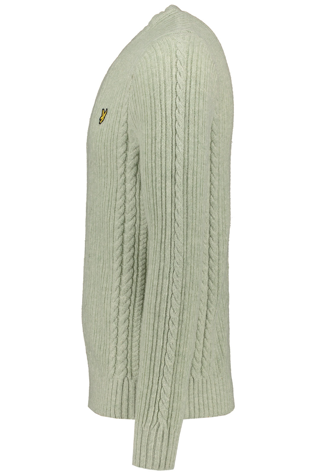 Ribbed Cable Knit Jumper