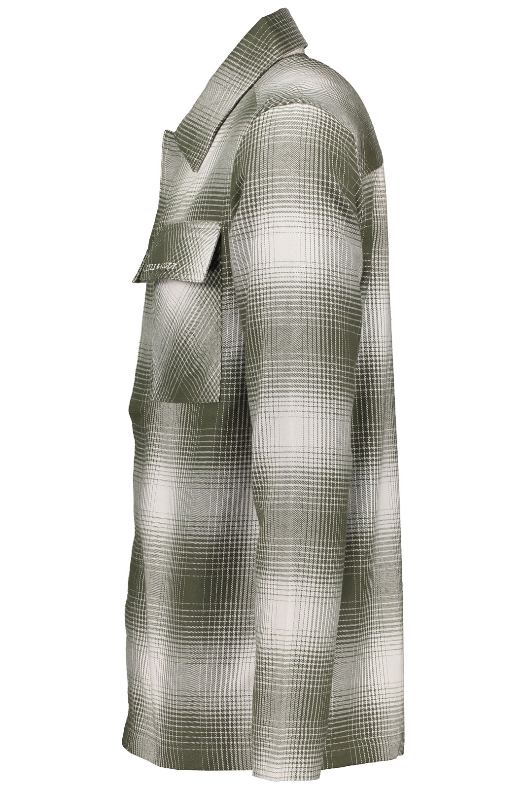 Ombre Check Overshirt