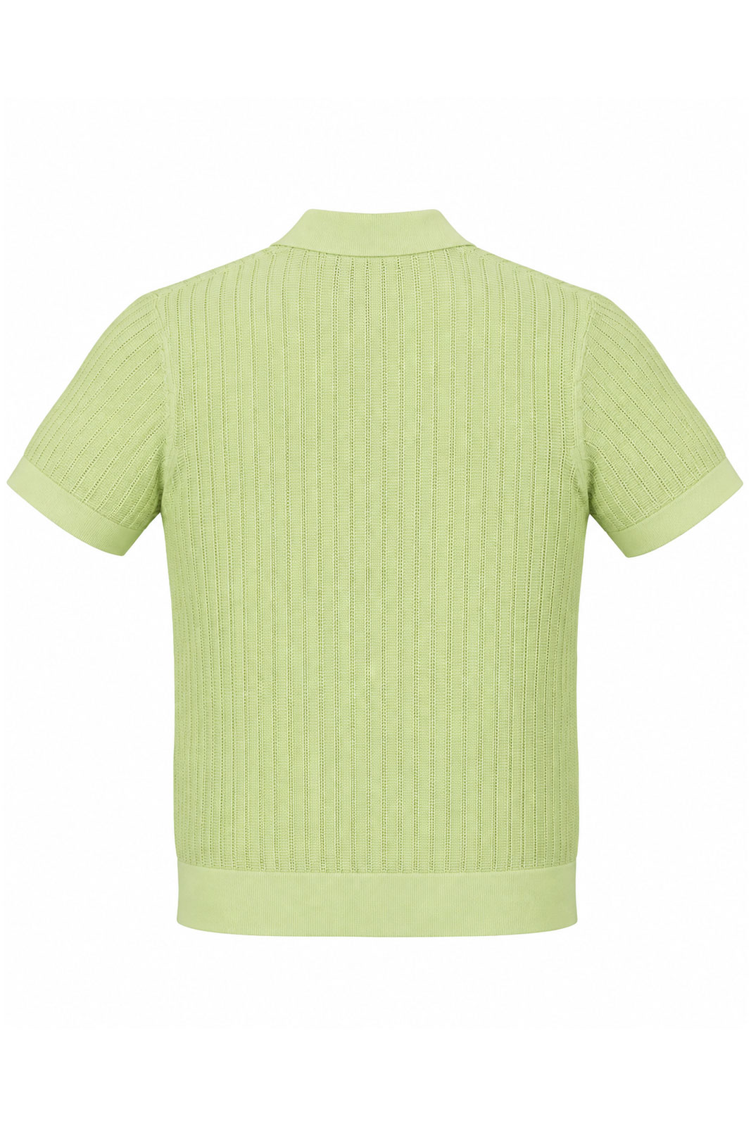 Superfine Knitted Bomber Polo