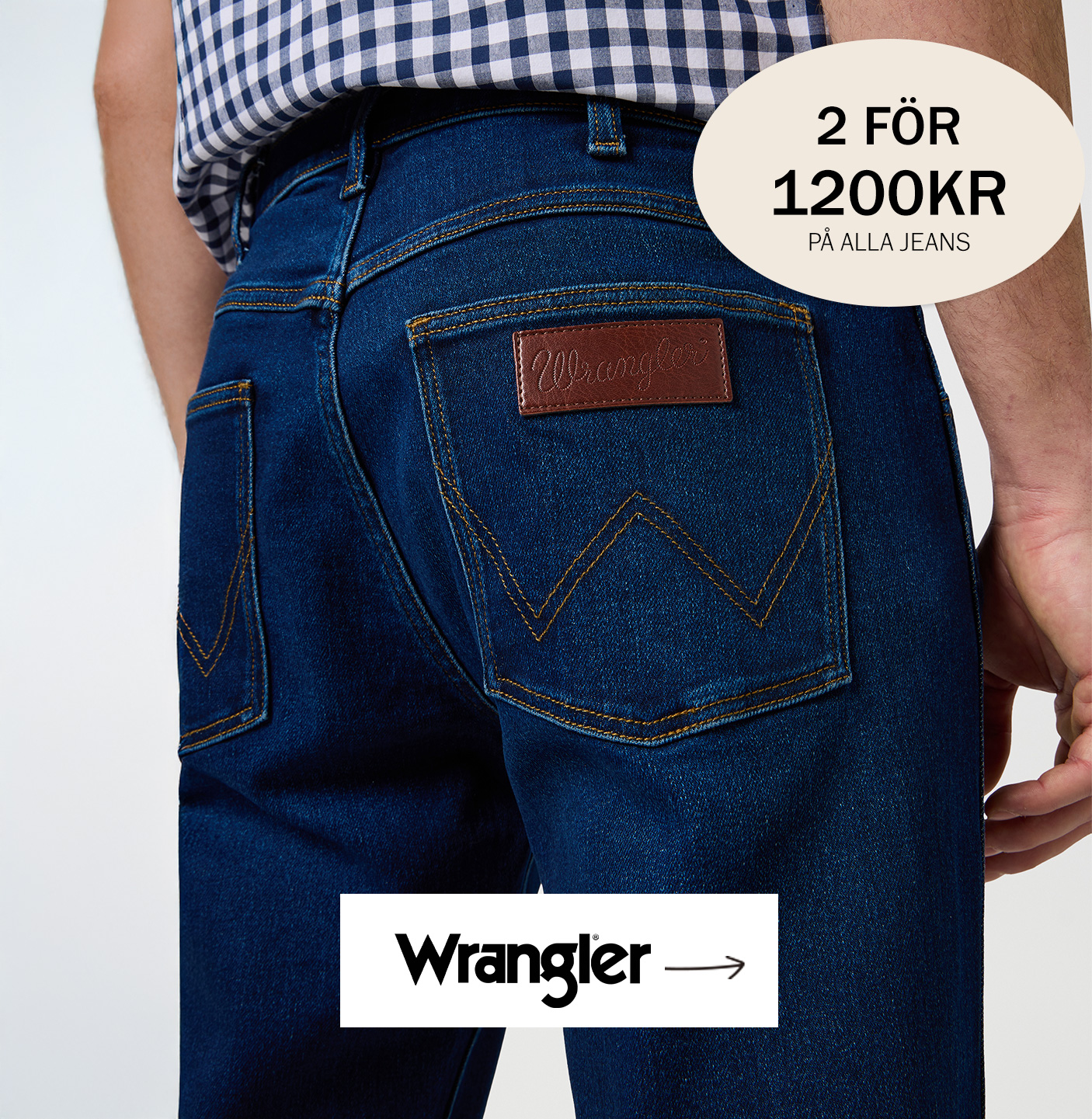 Fynda jeans från Wrangler - 2 för 1200kr