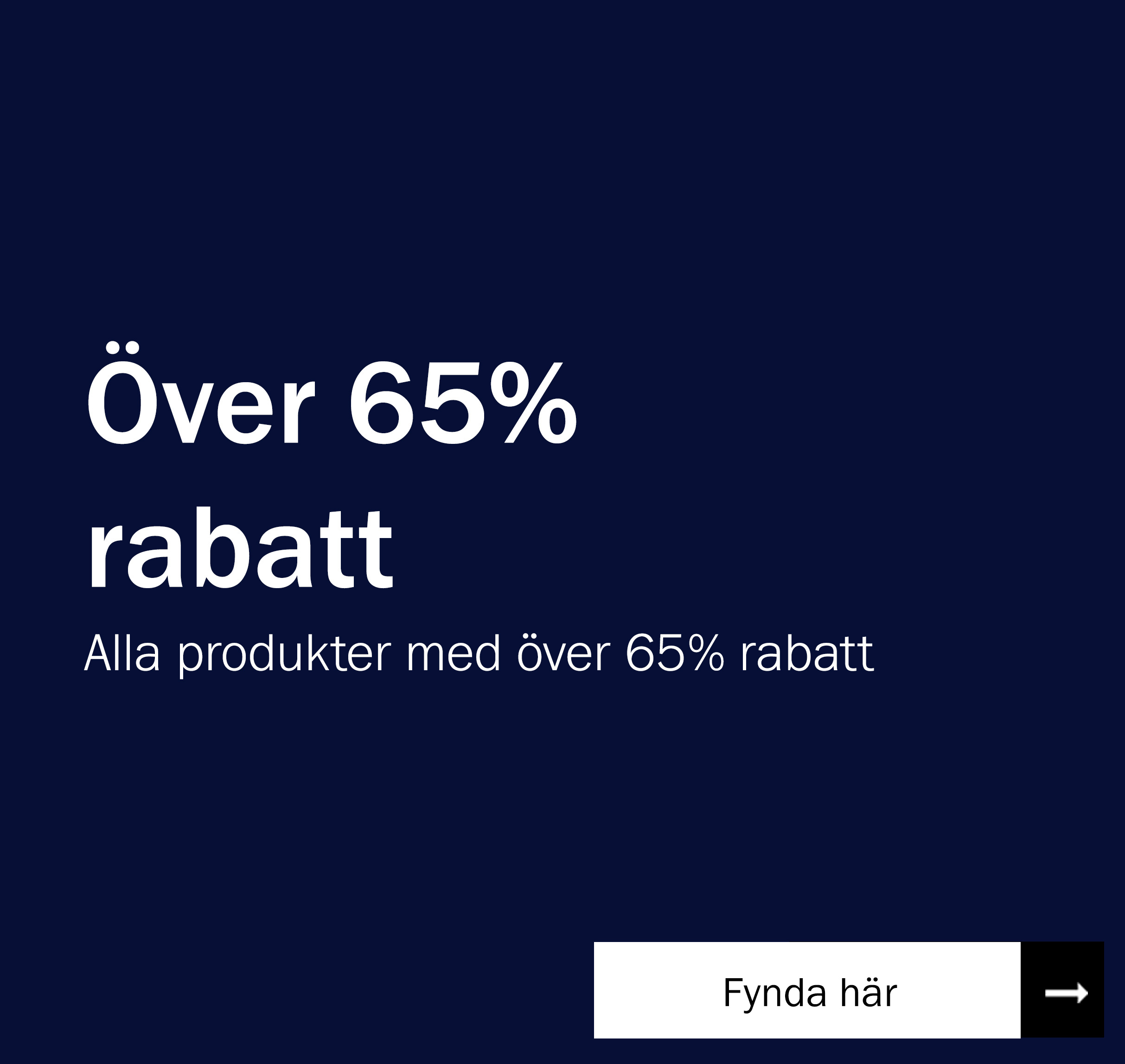 Shoppa plagg med minst 65% rabatt här