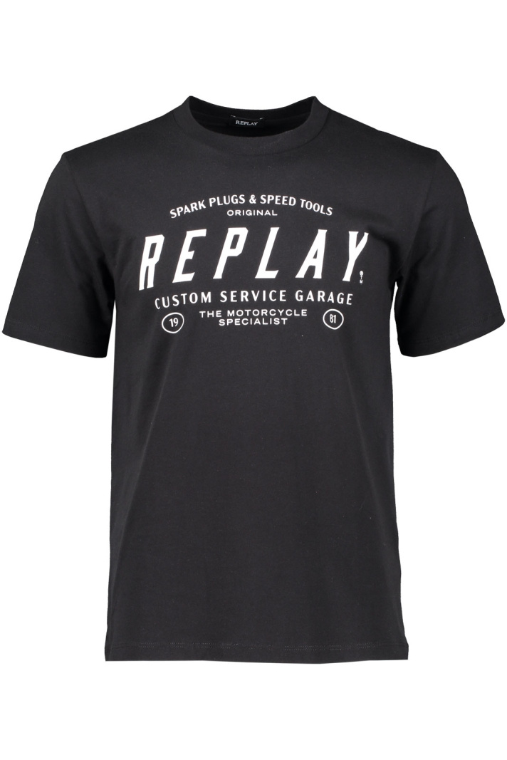 送料込★REPLAY★M6840 Tシャツ 楽天市場】REPLAY リプレイ クルーネック メンズ レディース